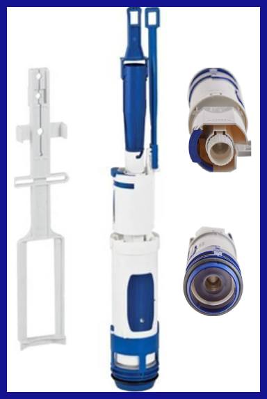 campana Geberit Twico 241.290.00.1 ricambio cassetta di scarico wc incasso doppio tasto vaschetta water