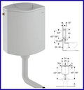 Cassetta di scarico wc esterna Geberit AP116 2 tasti vaschetta zaino water sciacquone bagno