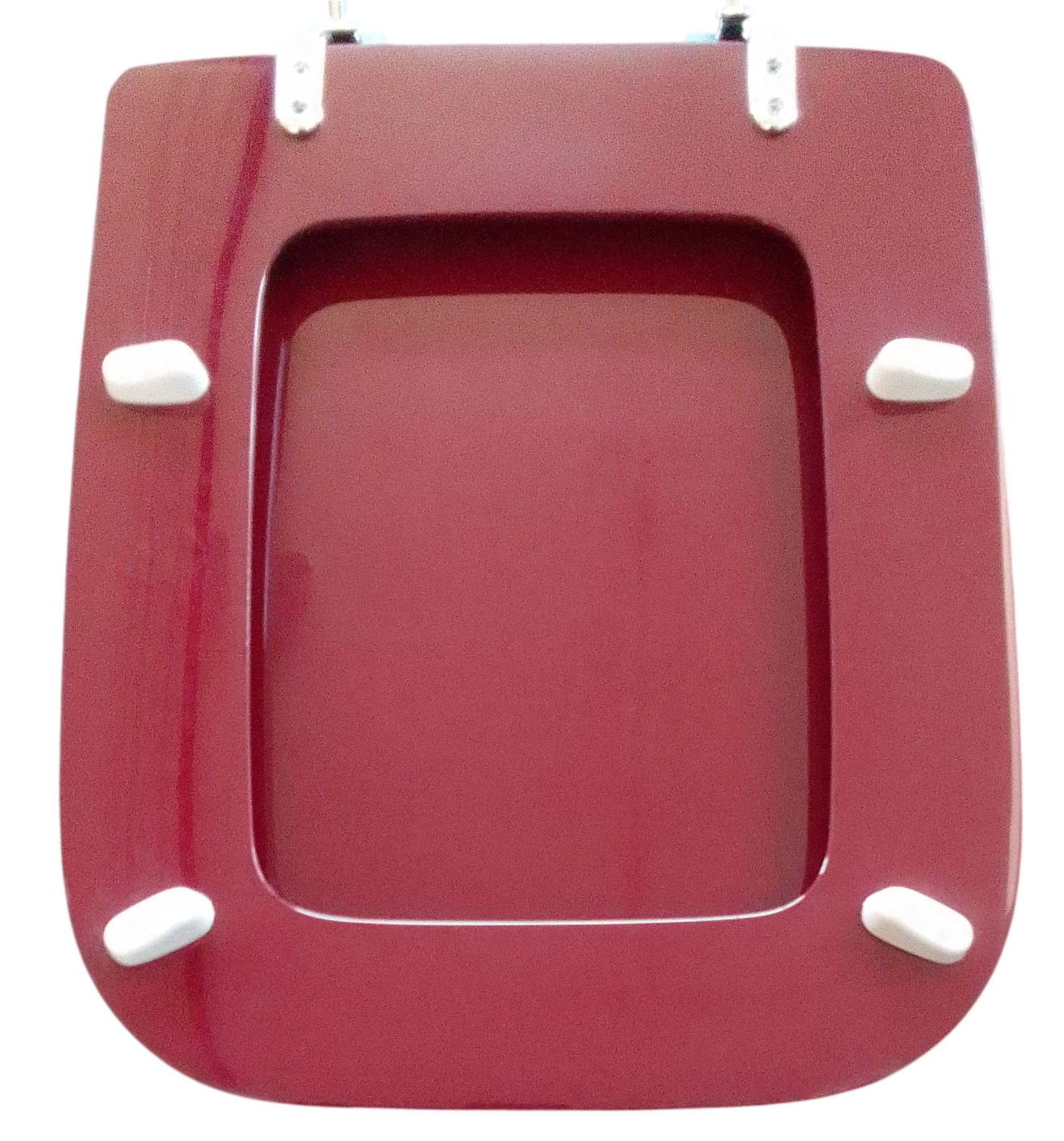 sedile wc copriwater Ideal standard conca rosso melograno asse tavoletta copri vaso water