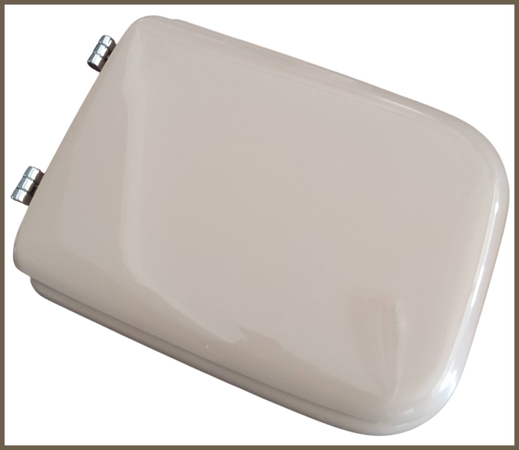 sedile wc copriwater Ideal standard conca beige visone asse tavoletta vaso copri water