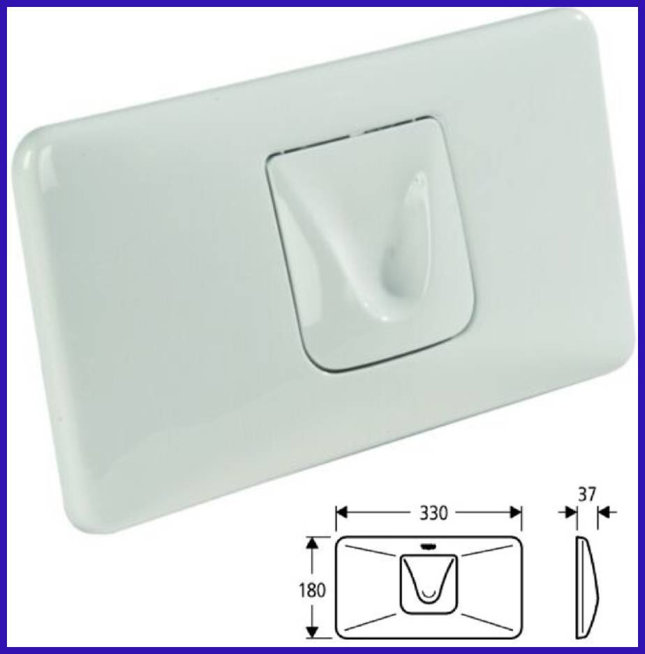 placca cassetta wc di scarico da incasso Grohe 37051 bianca vaschetta water vaso