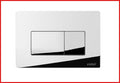 placca P1 per cassetta di scarico da incasso wc Valsir vaschetta sciacquone 2 tasti cromo lucido