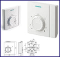 termostato ambiente caldaia a parete Siemens S55770-T220/RAA21 manuale termosifone termostati