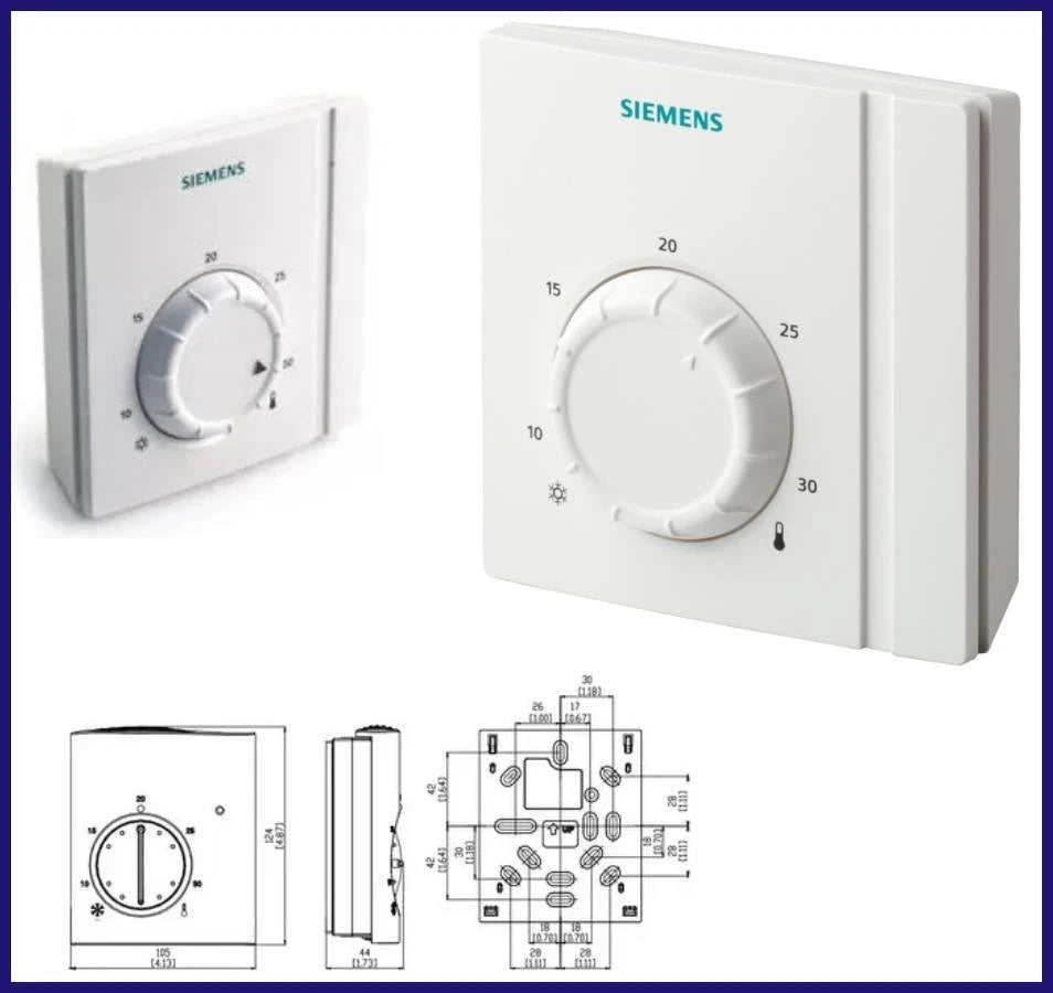 termostato ambiente caldaia a parete Siemens S55770-T220/RAA21 manuale termosifone termostati