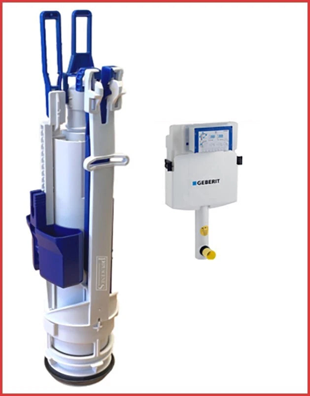 campana geberit 244.820.00.1 per cassetta scarico wc da incasso Sigma due tasti