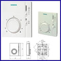 termostato ambiente Siemens  S55770-T225/RB11 per caldaia termosifoni a parete manuale termostati