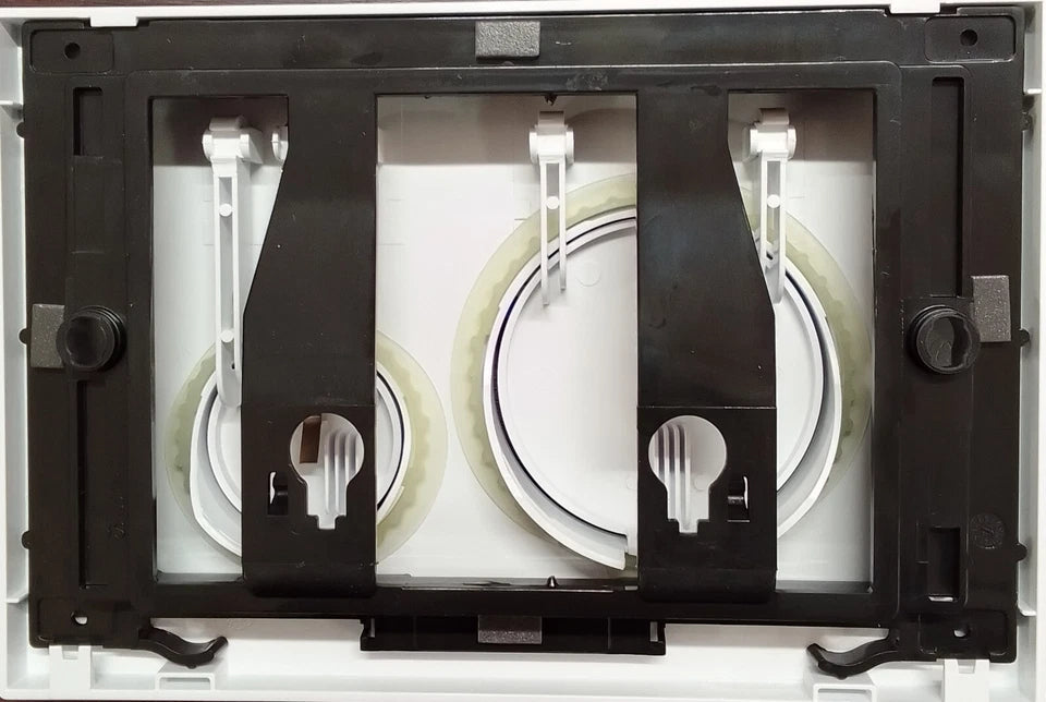 placca cassetta di scarico wc da incasso Schwab Vela cromo opaco vaschetta water