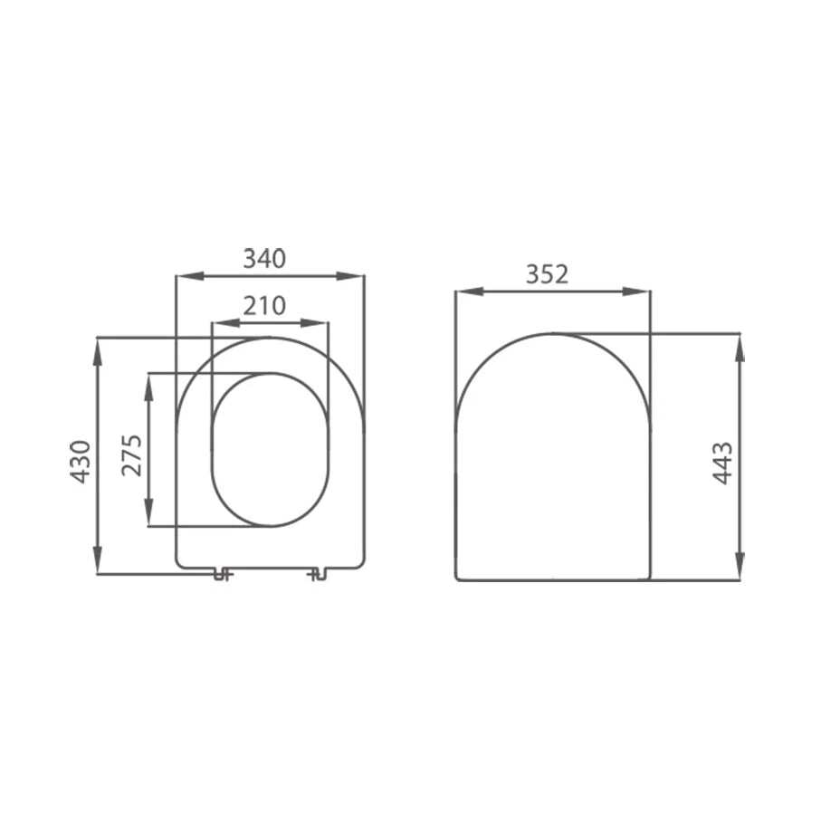 sedile copriwater dolomite clodia asse tavoletta copri wc vaso bagno ciambella plastica