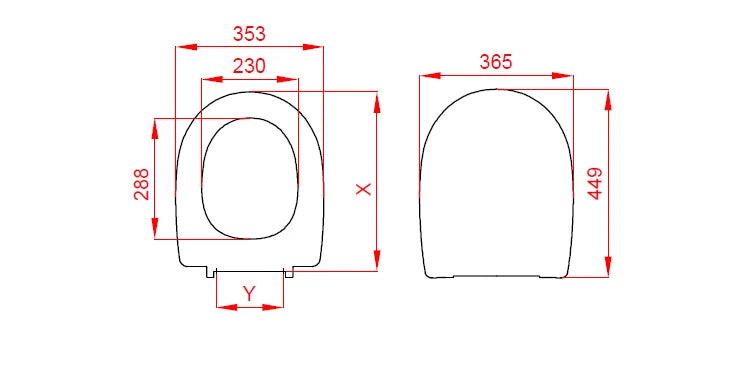 sedile copri water Dolomite Tenax wc vaso asse tavoletta ciambella bagno plastica