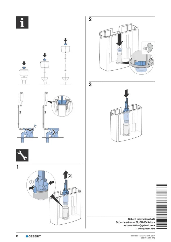 riduttore di flusso per cassetta wc di scarico esterna geberit ricambio water