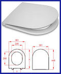 sedile copri water Pozzi Ginori Ydra asse tavoletta wc vaso ciambella coperchio bagno soft-frizionato